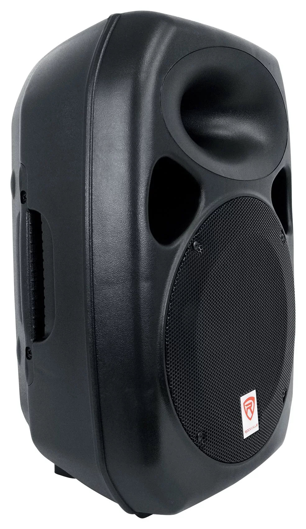 Rockville RPG122K 12" Portable PA System 2 Powered Speakers Bluetooth+Mic+Stands