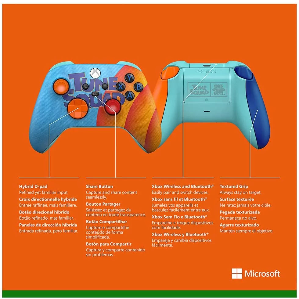 Xbox Series S X Space Jam Tune Squad Wireless Ctrl (EU Import) []