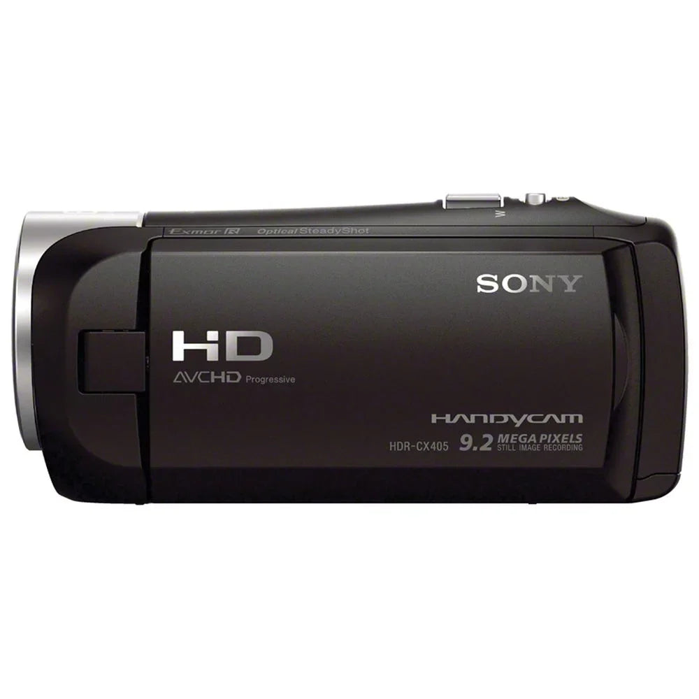 HDR-CX405 HD Handycam + Extra Battery + LED - 16GB Kit
