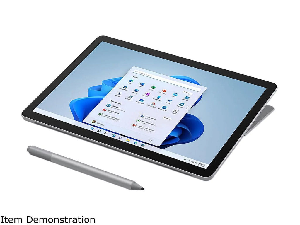 Surface Go 3 10.5" Pixel Sense Display, 10 Point Multi-Touch, Intel Core i3-10100Y, 8GB RAM, 128GB SSD, PLatitudeinum, Windows 11, 8VC-00001