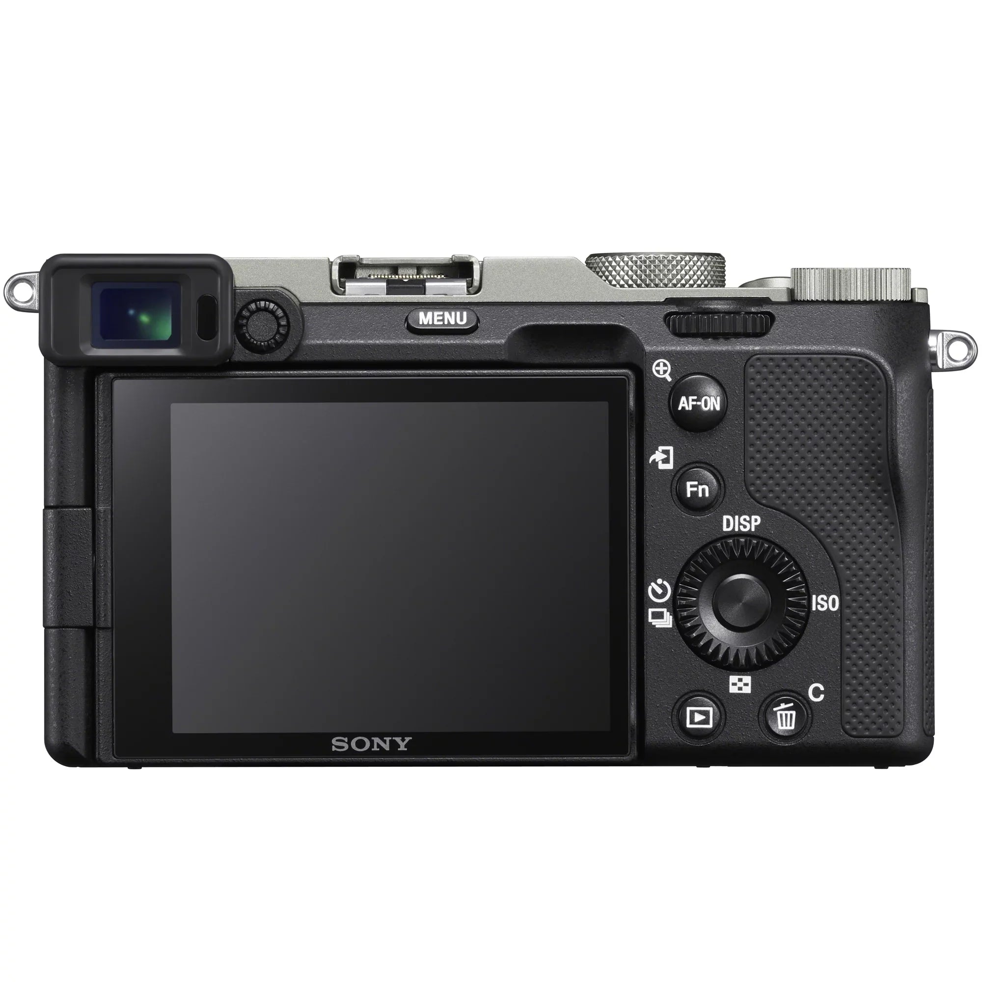a7C Mirrorless Full Frame Camera Body with  FE 24mm F2.8 G Compact Lens SEL24F28G Silver ILCE7C/S Bundle with Deco Gear Photography Backpack Case + Microphone + LED + Monopod and Accessories