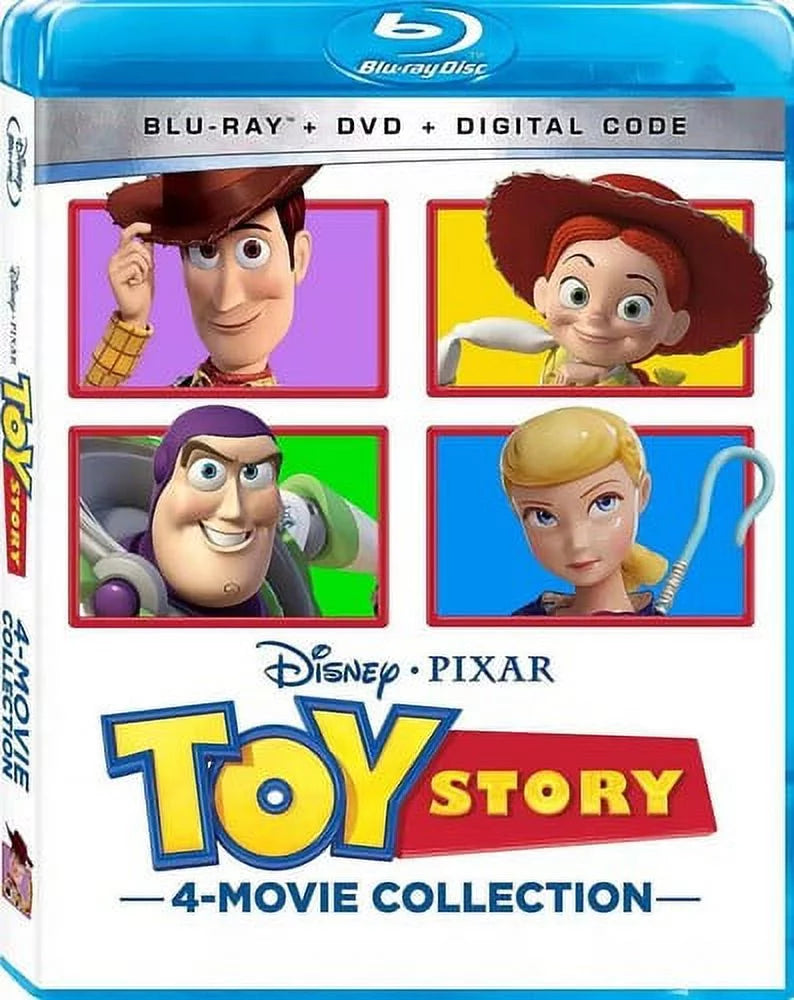 Toy Story: 4-Movie Collection (Blu-Ray + DVD + Digital Code)