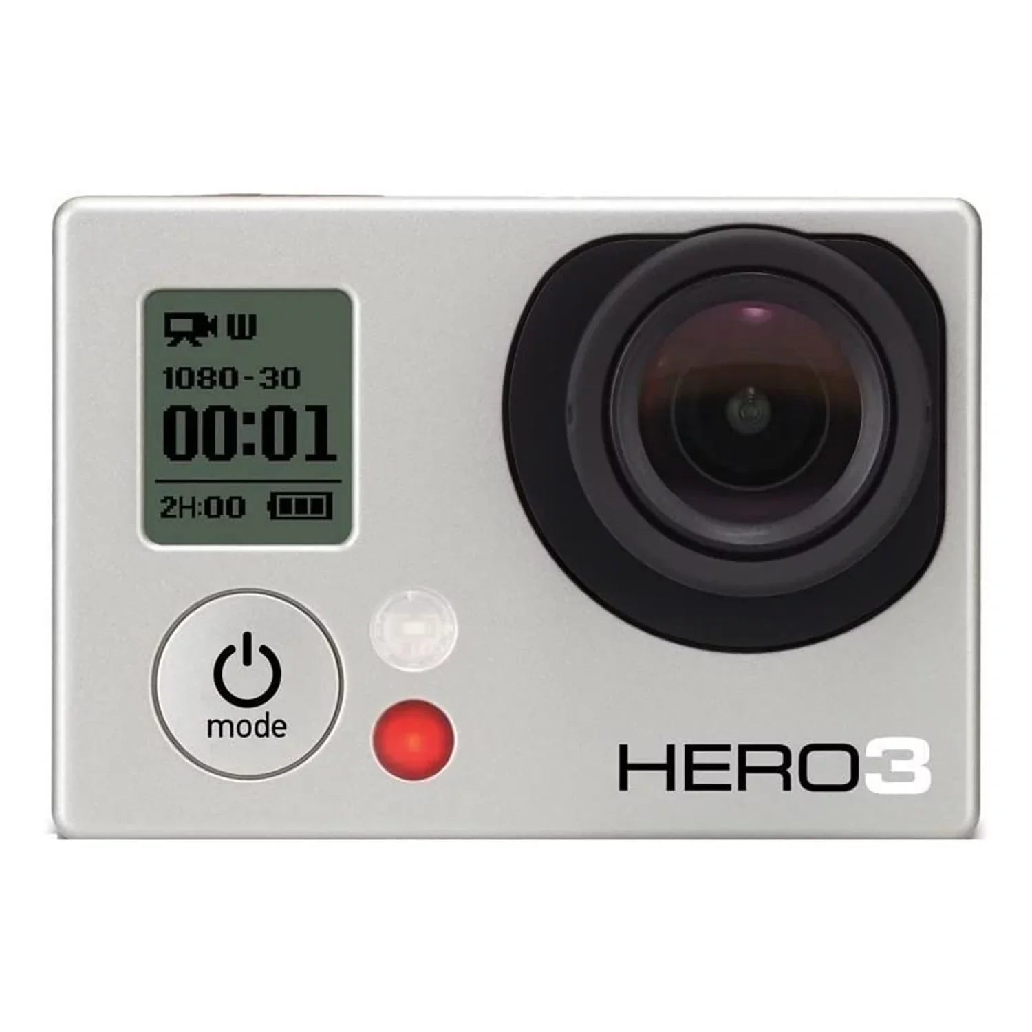 Restored GoPro HERO3 White Edition Action Sports Camera 1080p 5.0 MP WiFi 131.2 ft Underwater Camcorder for Volgging, Travelling, Adventure (Refurbished)