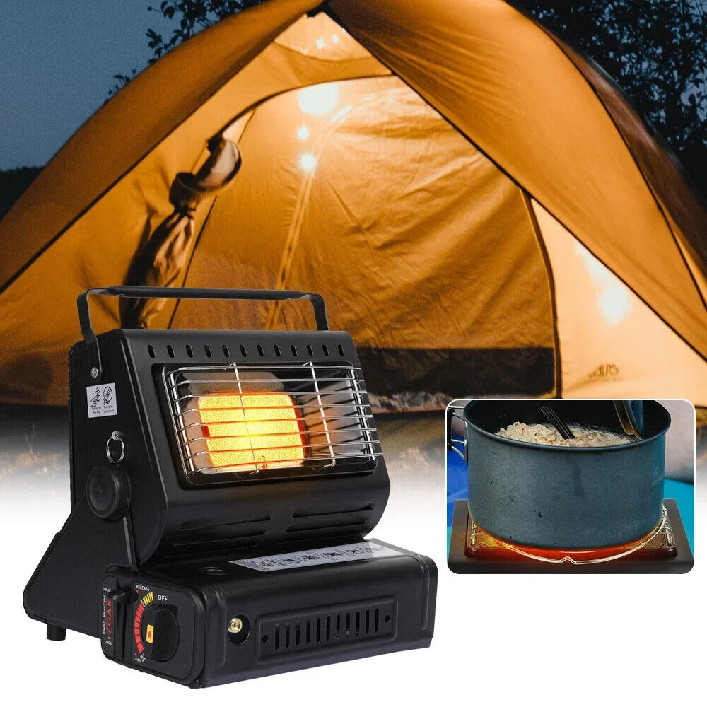 Multipurpose Portable GAS Butane Heater Stove Warming Cooker Burner for Camping