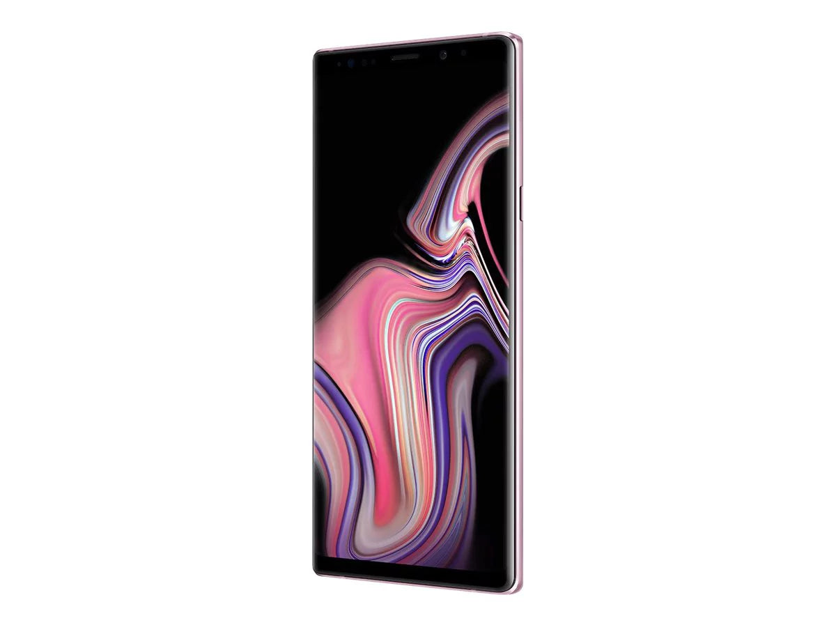 Galaxy Note9 - 4G LTE 128 GB - microSDXC slot - CDMA / GSM - 6.4" - 2960 x 1440 pixels (516 ppi) - Super AMOLED - RAM 6 GB - 8 MP front & 2x rear cameras - Android - Sprint - lavender purple