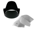 Olympus Stylus TOUGH TG-3 Pro Digital Lens Hood (Flower Design) (40.5mm) + Filter/Hood Adapter Rings + Nw Direct Microfiber Cleaning Cloth.