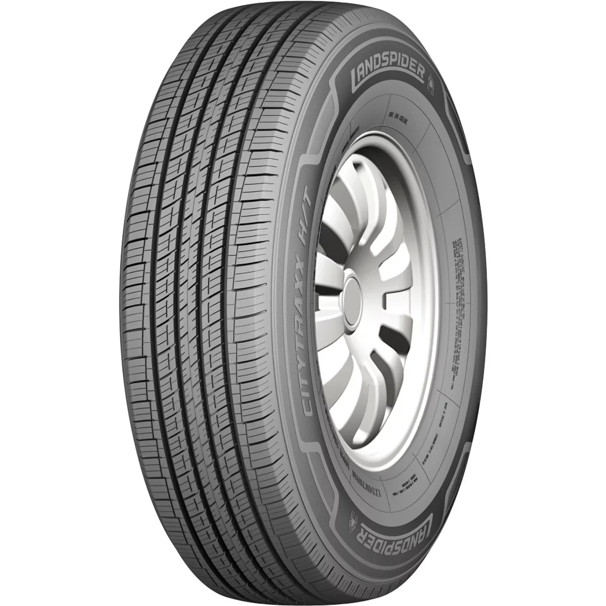 LANDSPIDER CITYTRAXX H/T LT275/65R18 123/120S E BSW ALL SEASON TIRE Fits: 2019-23 Chevrolet Silverado 1500 LT Trail Boss, 2004-08 Ford F-150 FX4