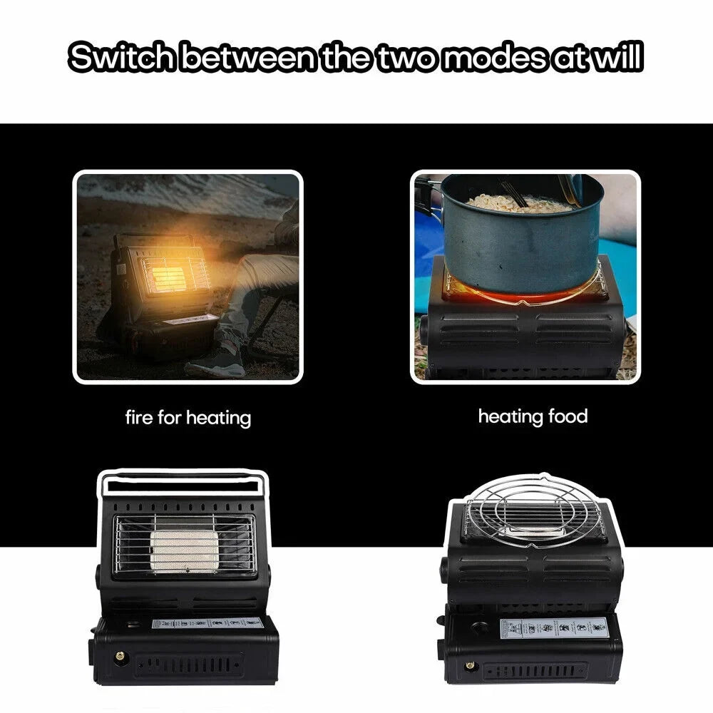 Multipurpose Portable GAS Butane Heater Stove Warming Cooker Burner for Camping