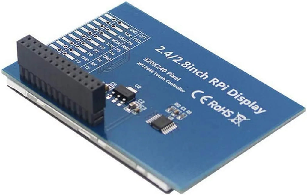 Treedix 2.8 inch TFT LCD Display SPI Interface TFT Resistance Touch Screen Color Screen with Touch Pan Compatible with Raspberry Pi 4B /3B+