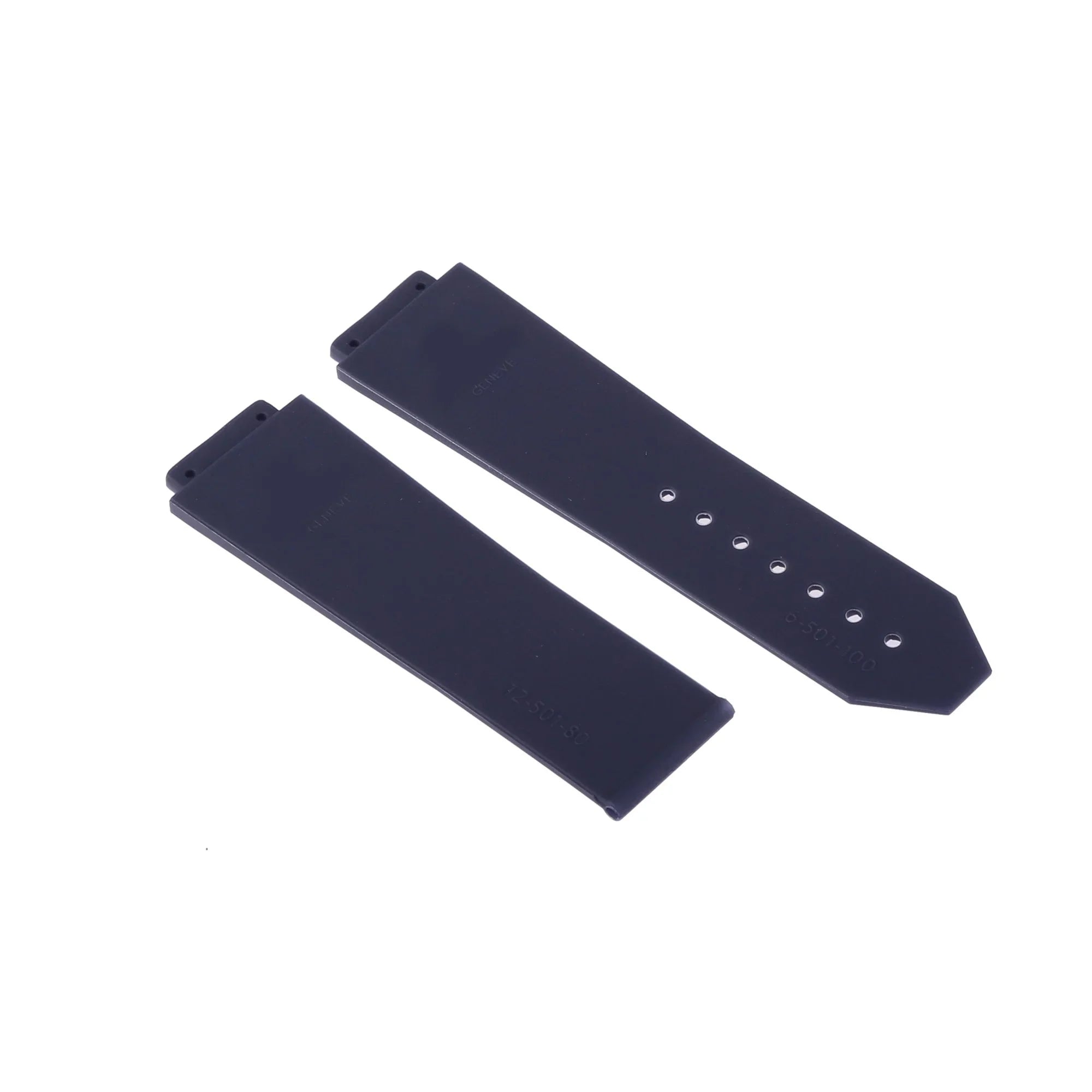 WBH Band Fits For 44MM Hublot Big Bang Classic Fusion, Silicone Watch Band, 25MM Band Width, 22MM Buckle Width
