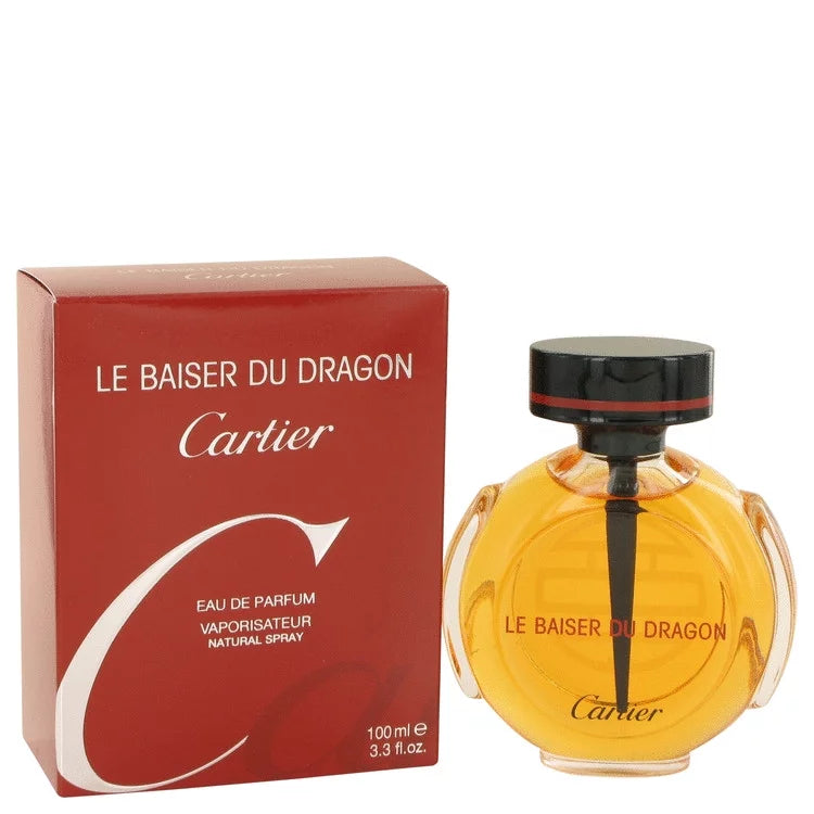 Cartier Le Baiser Du Dragon Eau De Parfum Spray, Perfume for Women, 3.3 Oz