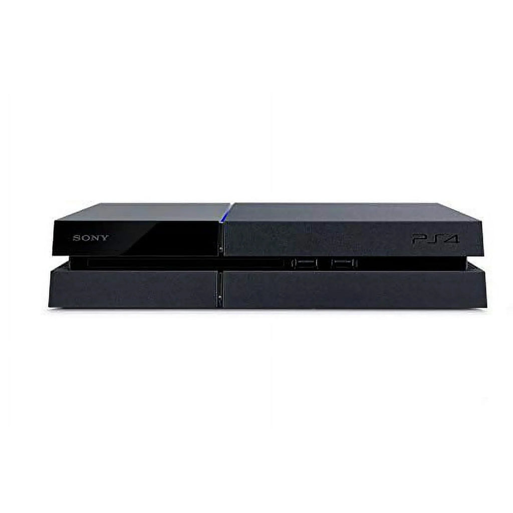 PlayStation 4 500GB Gaming Console Black with Charging Dock Headset 2 Controller Bolt Axtion Like New