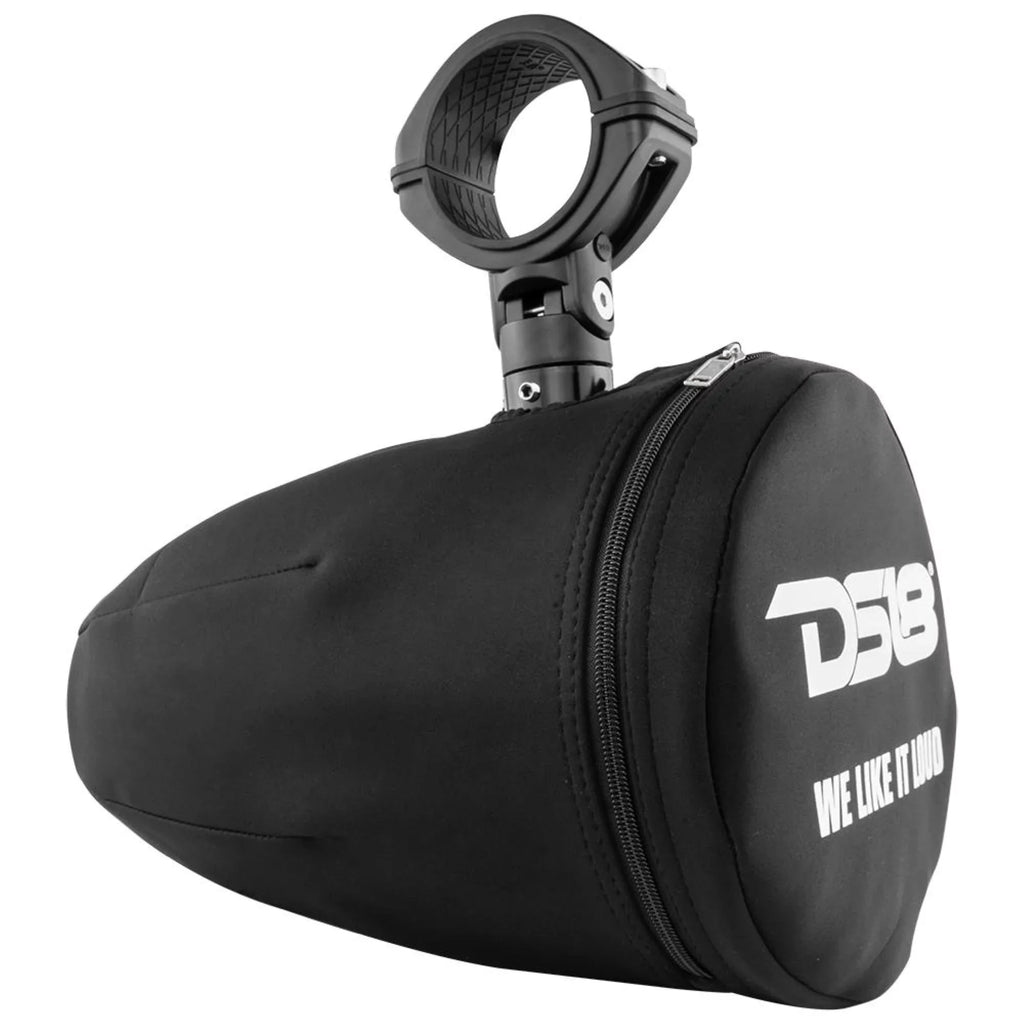 10" Black Boat Speaker Tower Cover