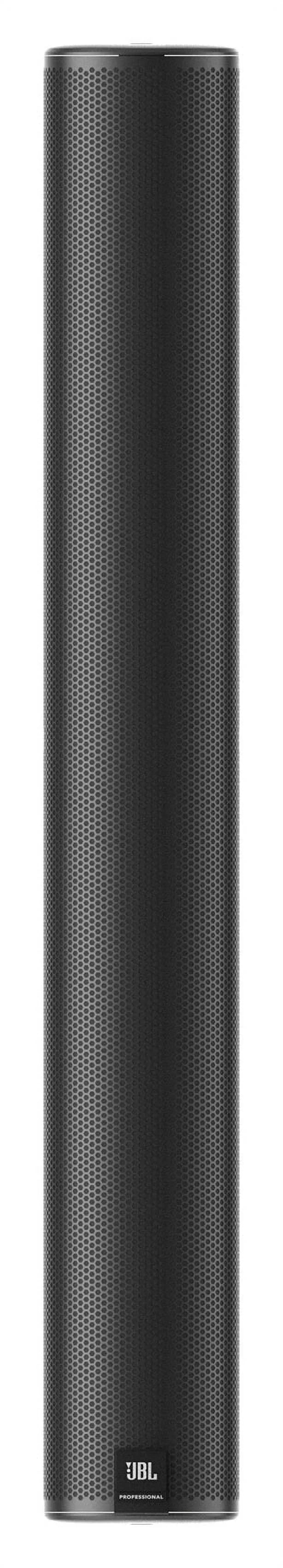 (4) JBL COL600-BK 24" Black 70V Commercial Column Wall Mount Array Speakers+Amp