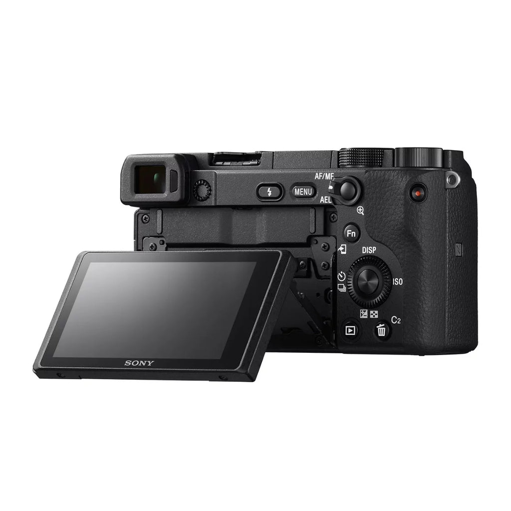 ILCE6400L/B Mirrorless Digital Camera with 16-50mm (Black) Holiday Bundle
