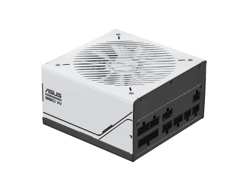 ASUS Prime 850W Gold (850 Watt, ATX 3.0 Compatible, Fully Modular Power Supply, 80+ Gold Certified, Dual Ball Bearings, Two Color Options in One, 8-Year Warranty)