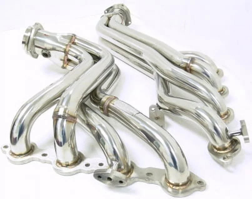 S/S Long Tube Header Fitment For 00 to 02 Pontiac Trans Am/ Firebird/ Chevy Camaro 5.7L LS1 F-Body By OBX-RS