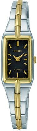 Seiko Women's SUP274 Analog Display Analog Quartz Two Tone Watch