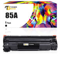 Toner Bank Compatible 85A Toner Cartridge for  CE285A 85A LaserJet Pro P1102W Pro M1212NF Pro M1132 M1210 M1130 M1212NF M1217NFW Printer Replacement Toner Ink (Black, 1-Pack)