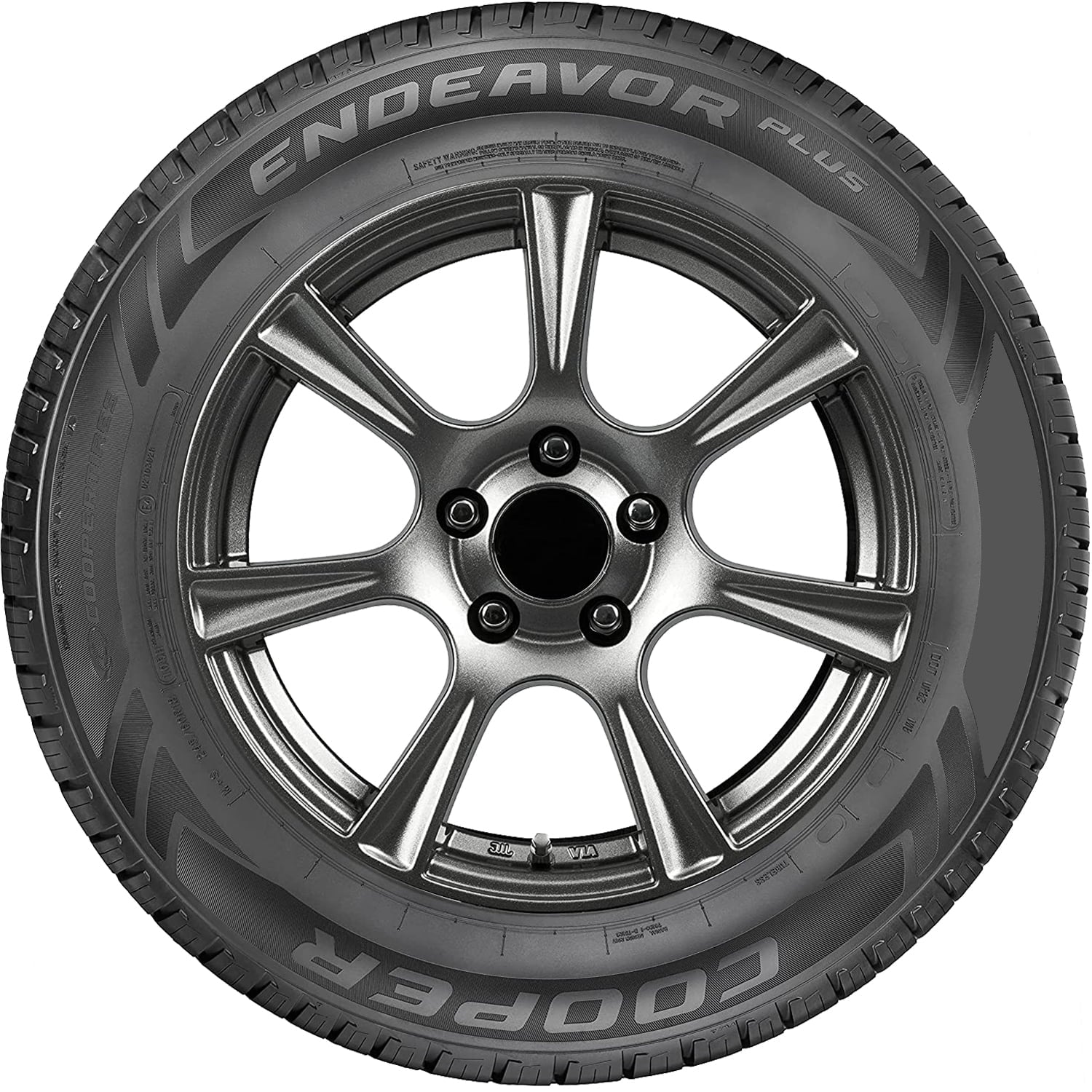 Pair of 2 (TWO) Cooper Endeavor Plus 235/65R17 104H AS A/S All Season Tires Fits: 2017-18 Honda CR-V EX, 2019 Honda CR-V LX