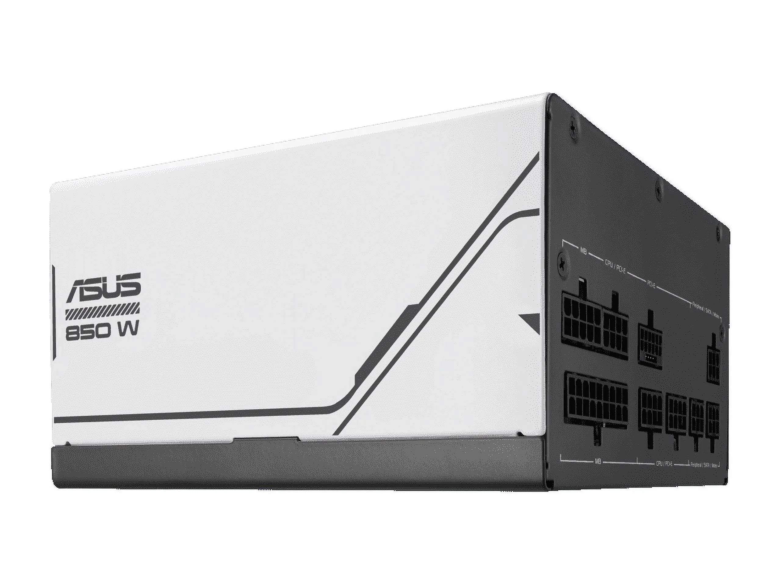 ASUS Prime 850W Gold (850 Watt, ATX 3.0 Compatible, Fully Modular Power Supply, 80+ Gold Certified, Dual Ball Bearings, Two Color Options in One, 8-Year Warranty)