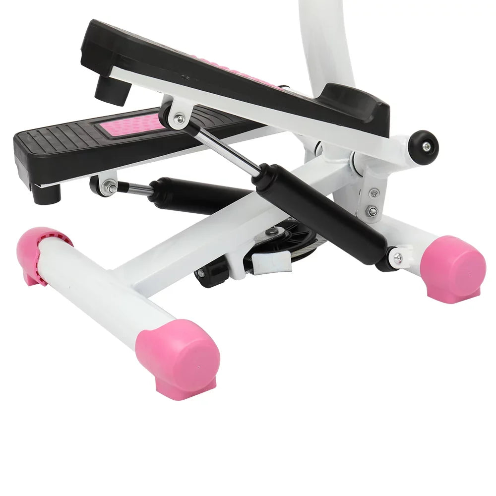SalonMore Twist Stepper Exercise Equipment, with Handlebar and LCD Monitor, for Losing Weight