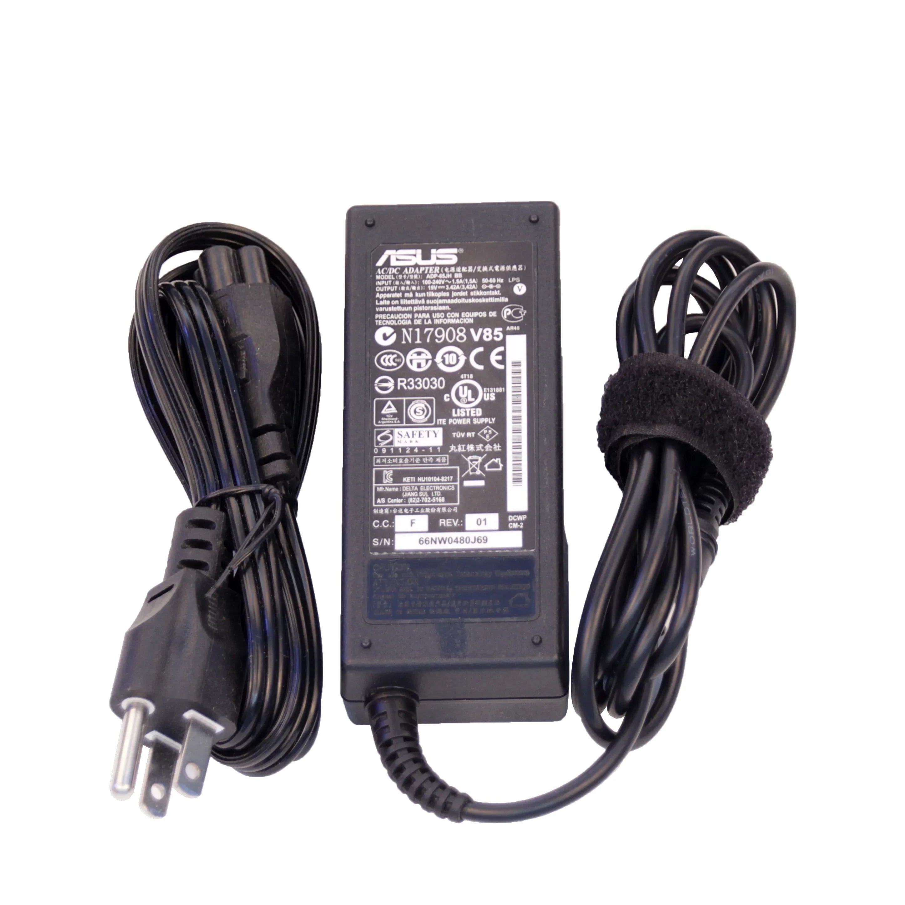 ASUS X202E-DH31T X540LA X540SA X553M X553MA X553SA X553SA-BHCLN10 Genuine Original OEM Laptop Charger Power Adapter Cord 65W