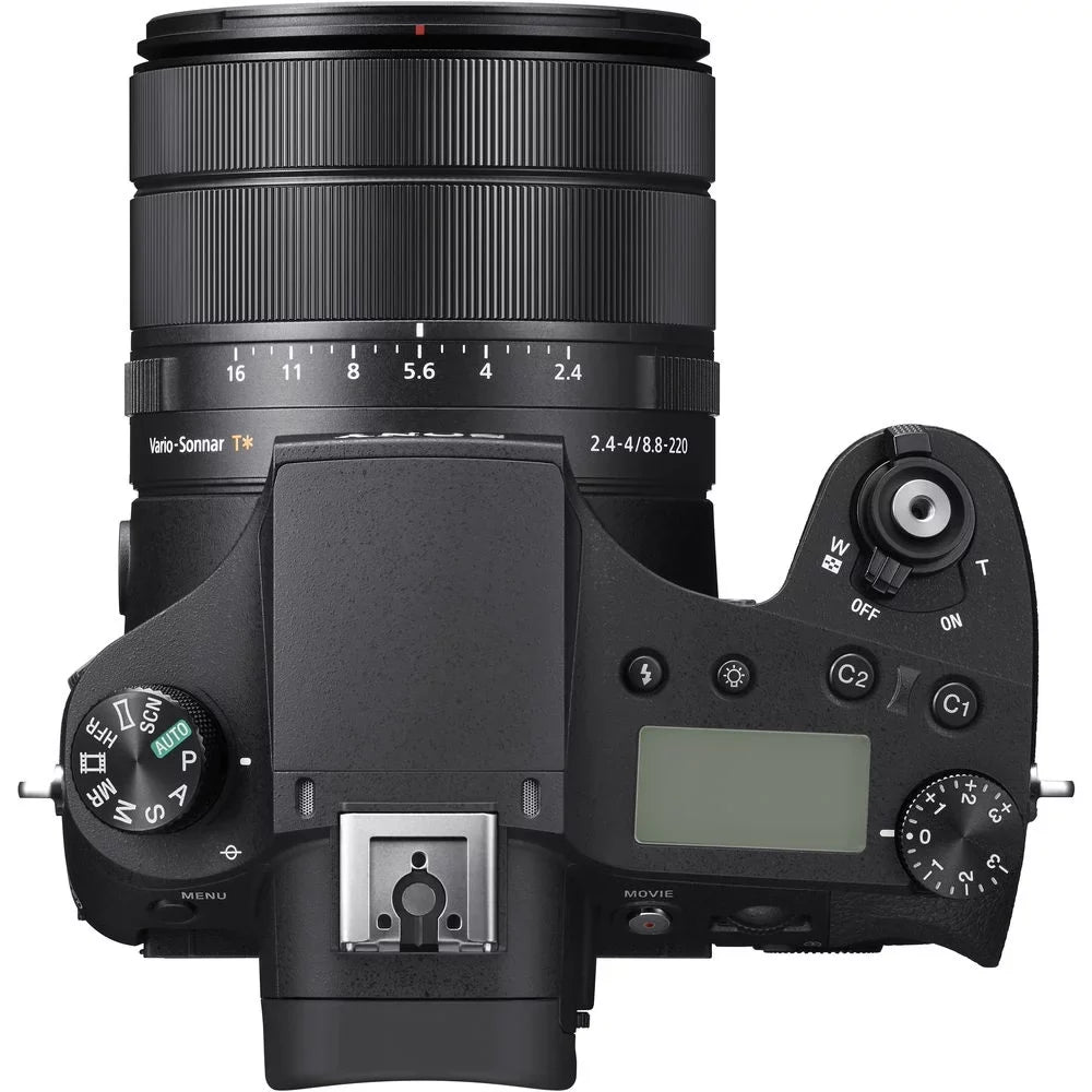 Cyber-shot DSC-RX10 IV Digital Camera + Spider Tripod + Case+ 1 Yr Warranty