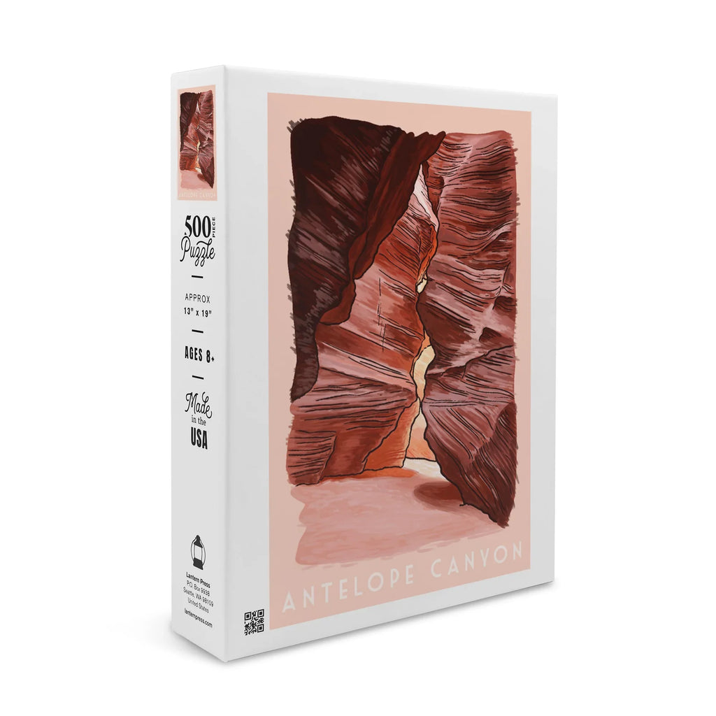 Arizona, Antelope Canyon (19x27 inches, Premium 500 Piece Jigsaw Puzzle for Adults and Family, Made in USA)