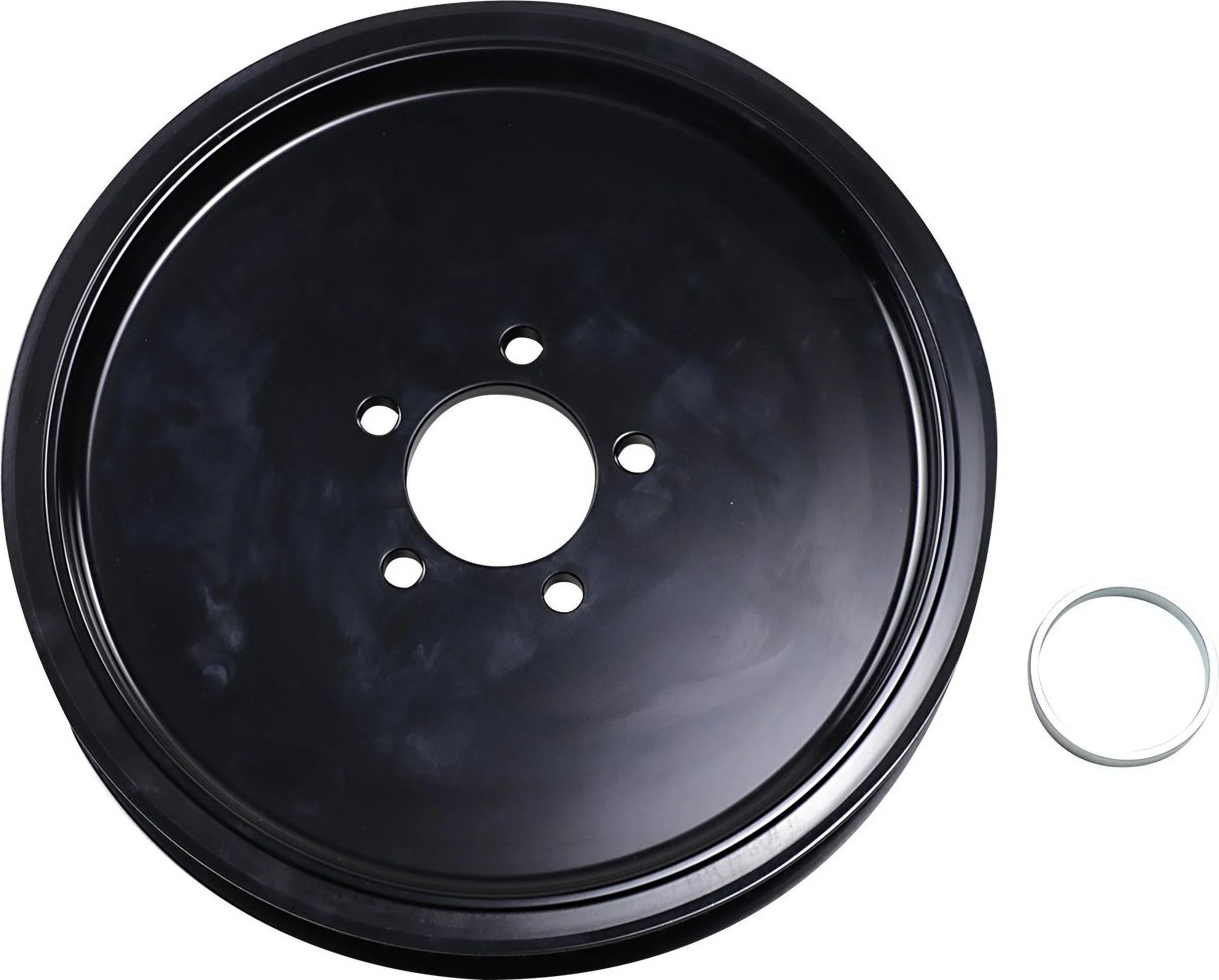 Belt Drives Black 65 Tooth Solid Rear Belt Pulley (RPPB-65T)