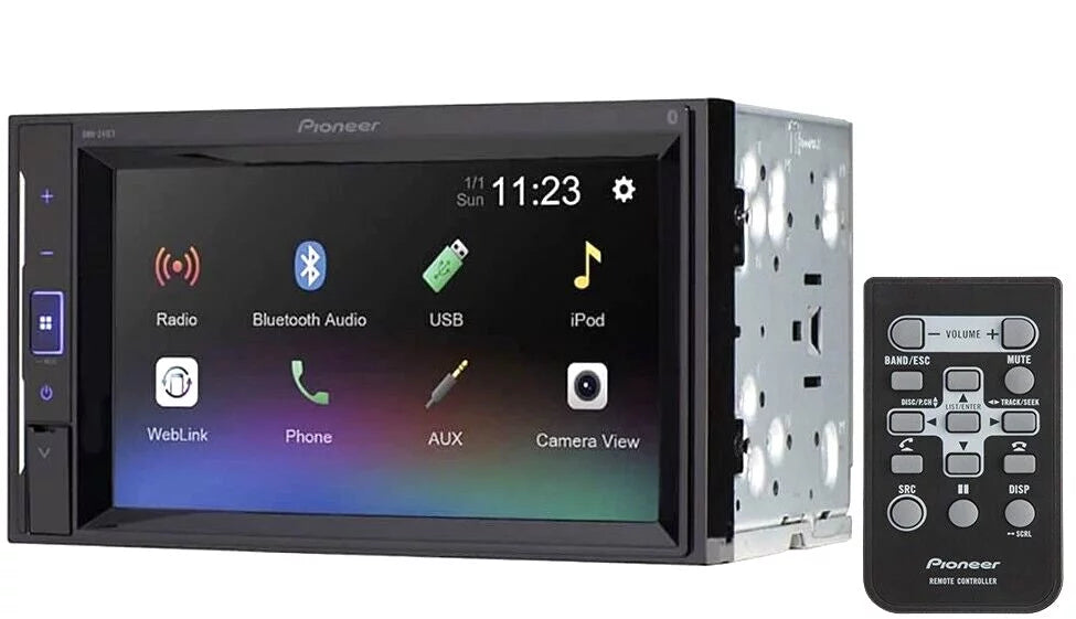 Pioneer DMH-241EX  Touchdisplay Digital Media Receiver with Bluetooth + Backup Camera
