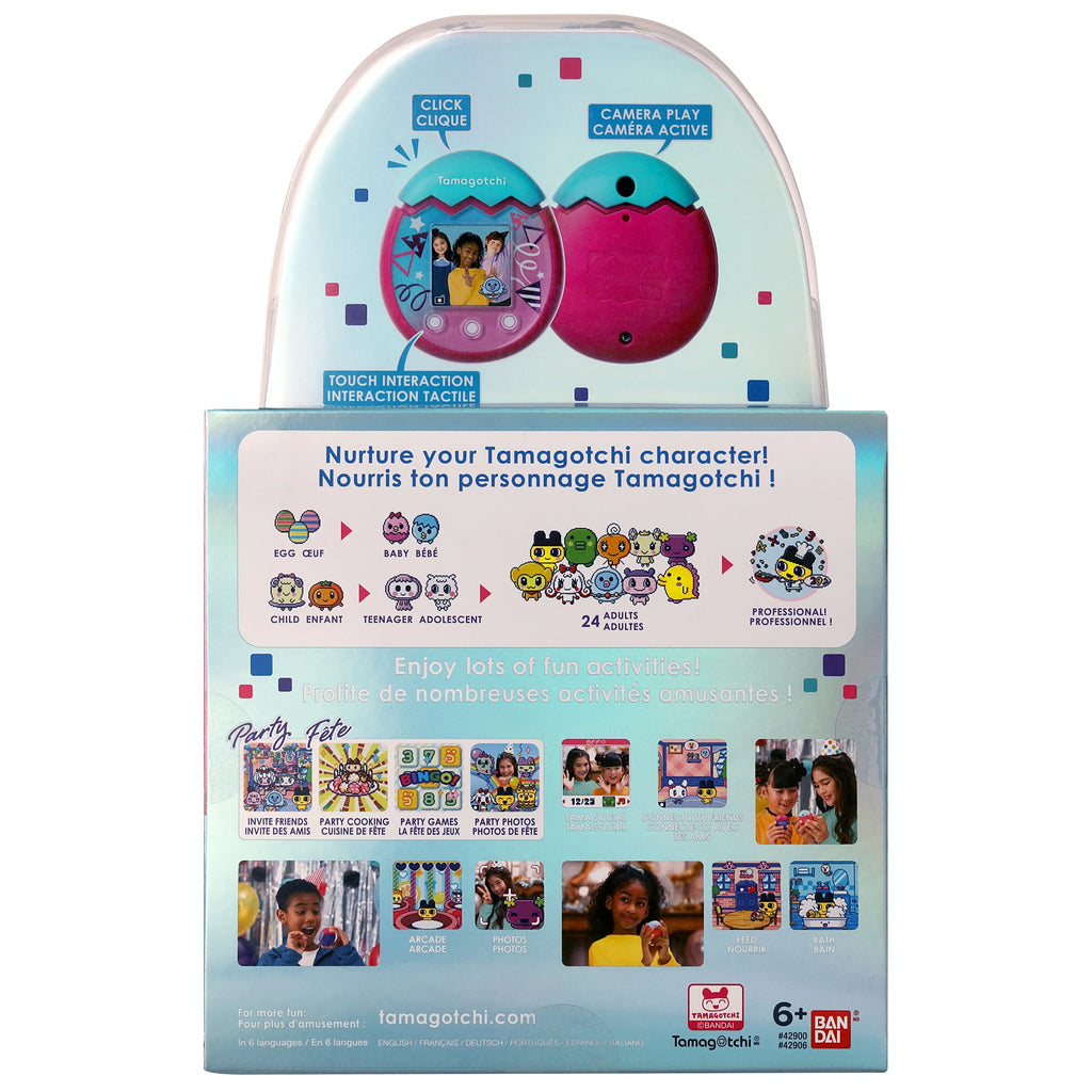 Tamagotchi Pix Party Confetti Electronic Pet