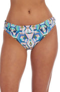 La Blanca Womens Banded Hipster Bikini Swimsuit Bottom