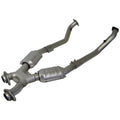 BBK 96-98 Mustang 4.6 GT High Flow X Pipe With Catalytic Converters - 2-1/2 Fits select: 1996-1998 FORD MUSTANG