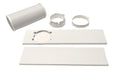 OEM Toshiba Air Conditioner AC White Window Exhaust Kit Originally Shipped With RACPD1411CRU, RAC-PD1411CRU
