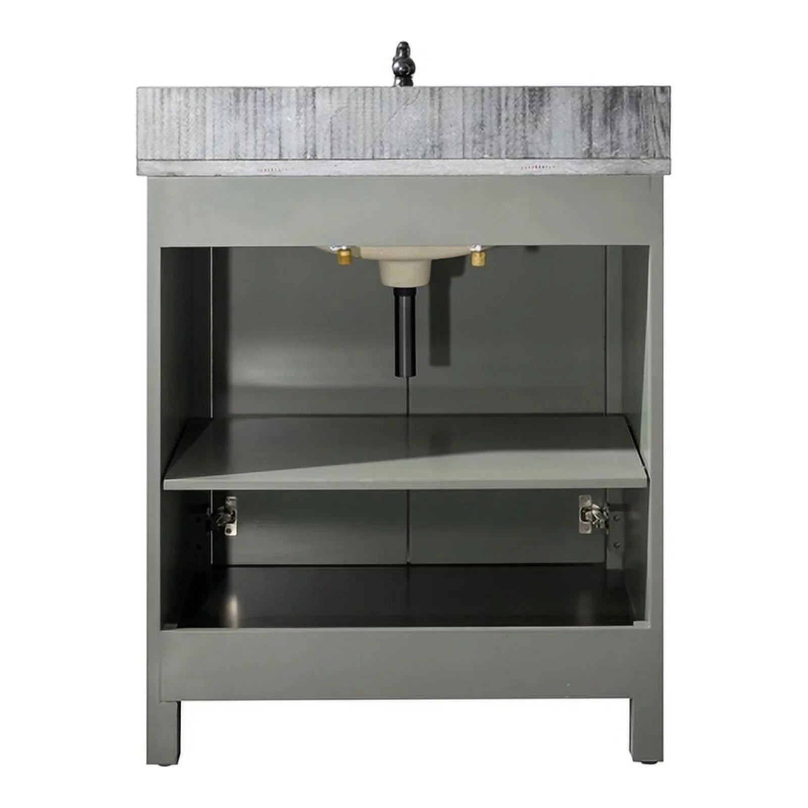 Legion Furniture 30" Contemporary MDF/Veneer Wood Sink Vanity Cabinet - Green