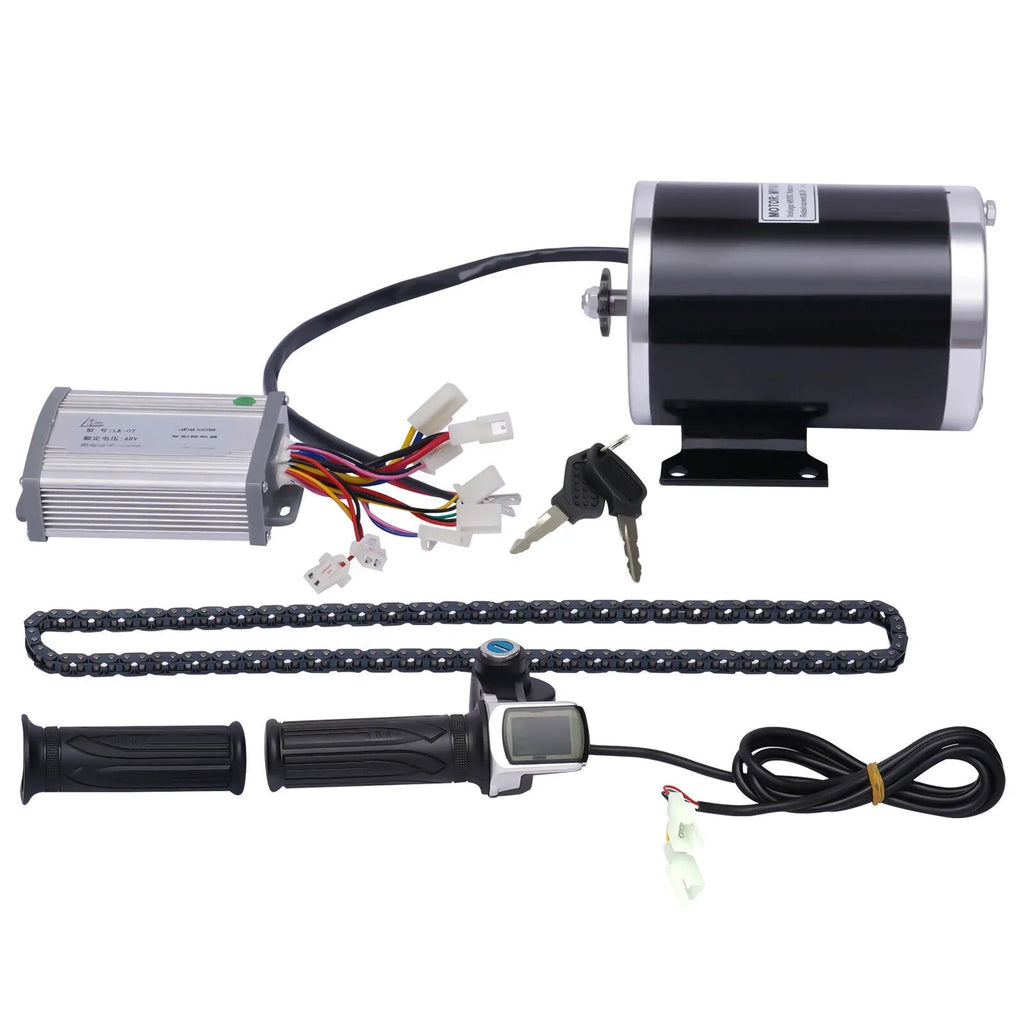 Miumaeov 48V 3 Speed Gears Brush Electric Bicycle Conversion Complete High-quality Kit