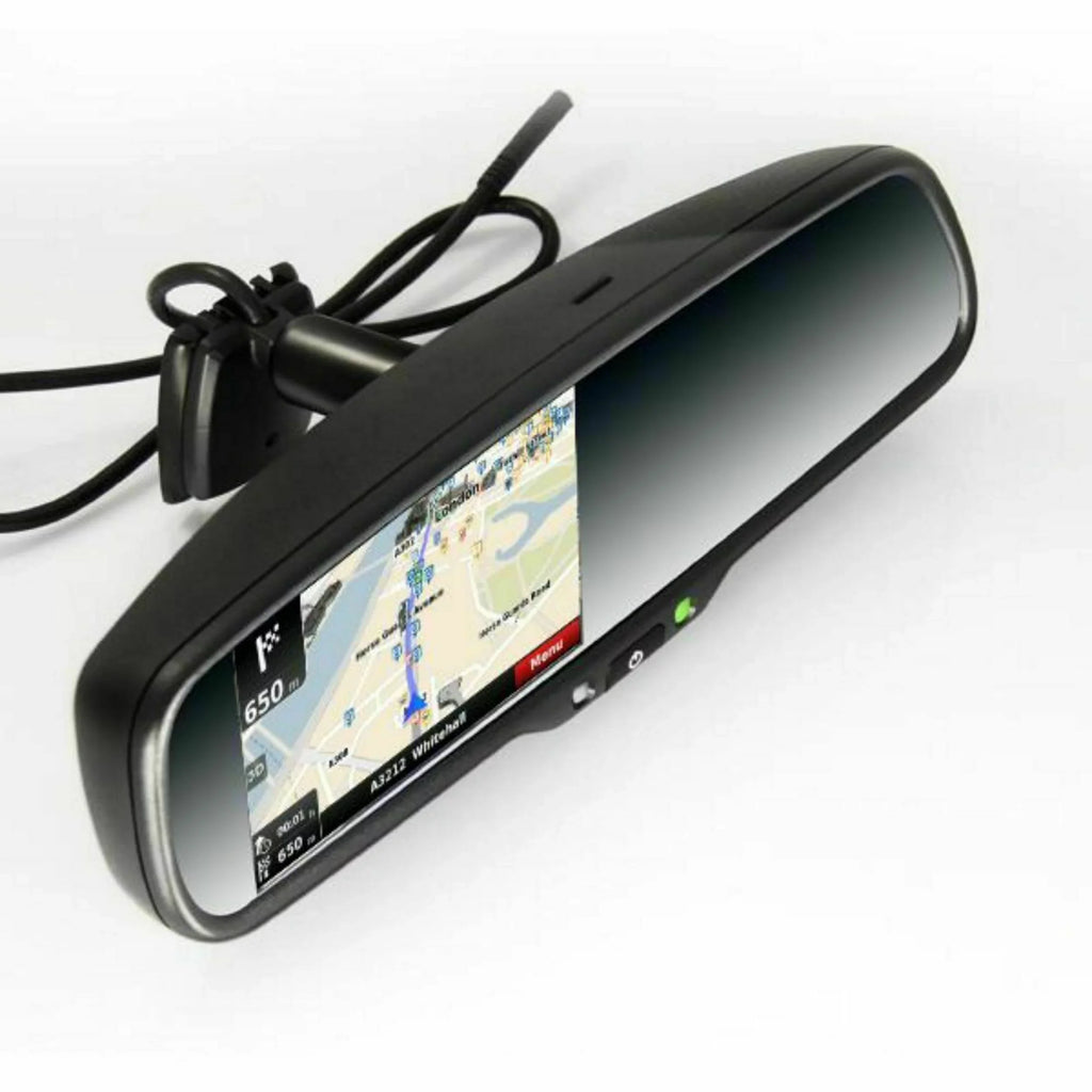 Rydeen MV436S Universal Mount Car Video 4.3 -Inch  LCD Rear View Mirror Monitor