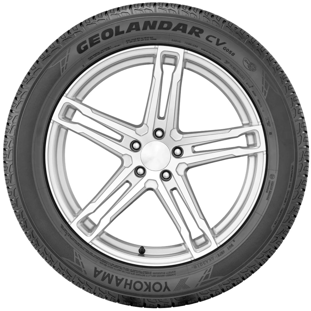 Yokohama Geolandar CV G058 235/55R20 102V BW All Season Tire