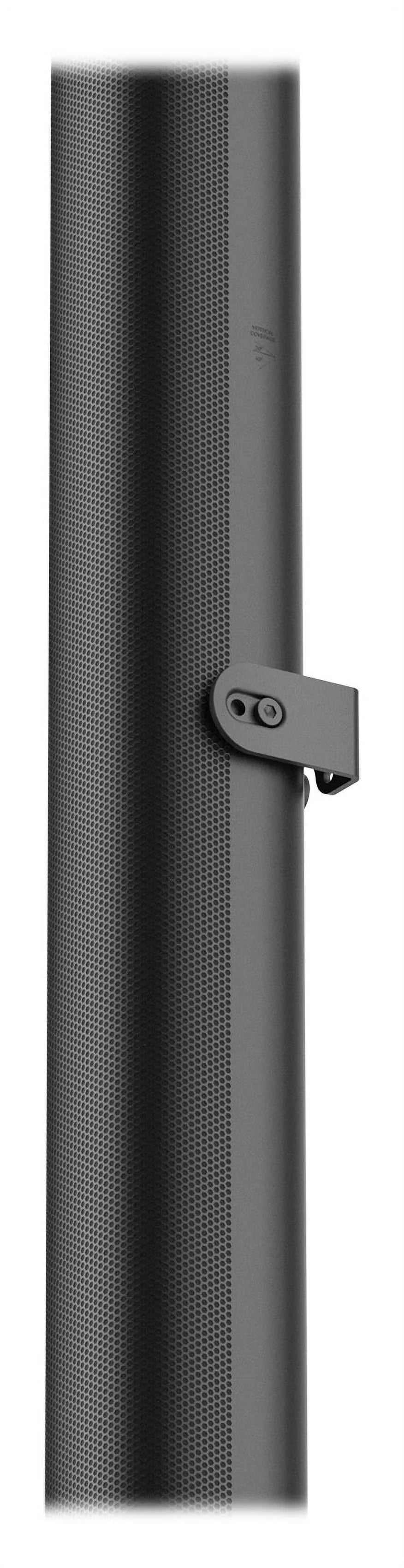 (4) JBL COL600-BK 24" Black 70V Commercial Column Wall Mount Array Speakers+Amp