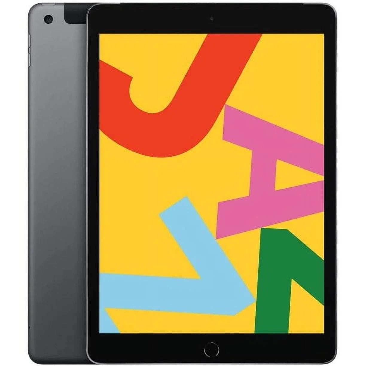 Pre-Owned  iPad 7th Gen, 10.2-inch, 32GB, WIFI + Unlocked All Carriers - Space Gray