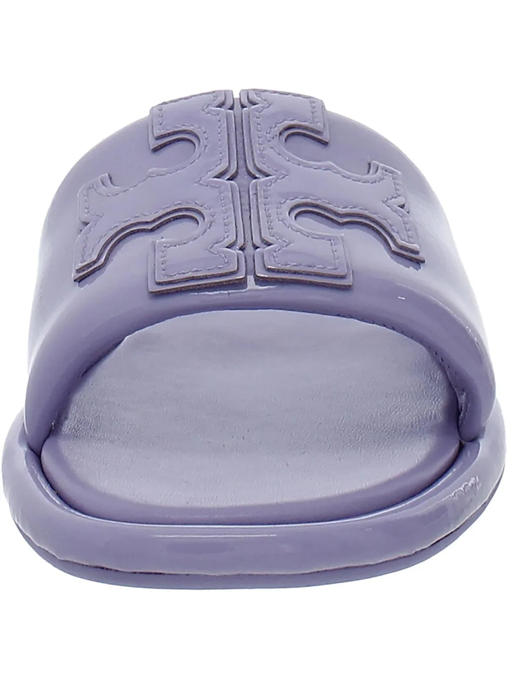 Tory Burch Womens Double T Sport Slide Leather Slides FLatitude Sandals