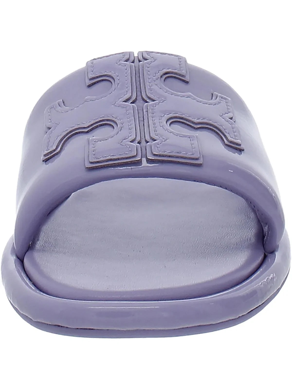 Tory Burch Womens Double T Sport Slide Leather Slides FLatitude Sandals