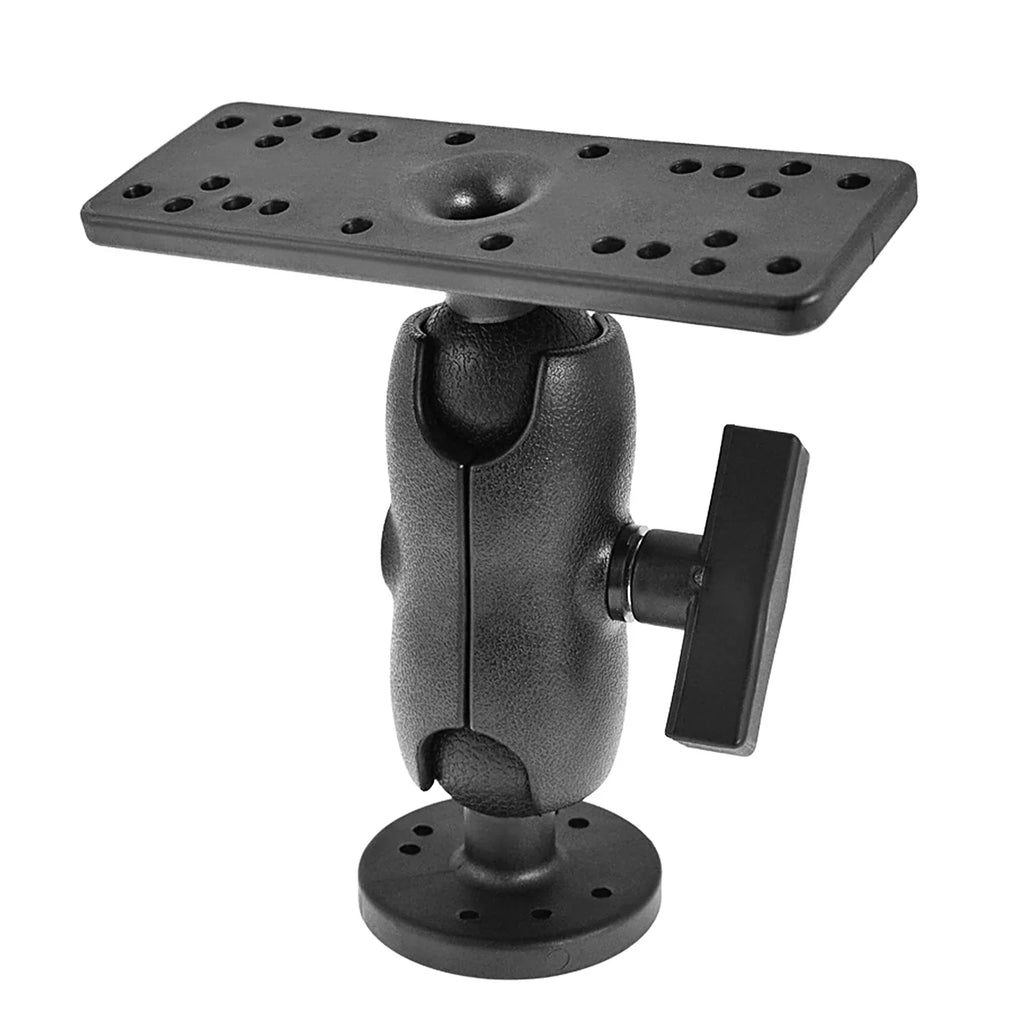 Portable Kayak Fishfinders Holder Fish Finder Ball Mount Base Swivel Fish Finder Mount Fish Finder Kayak Accessory