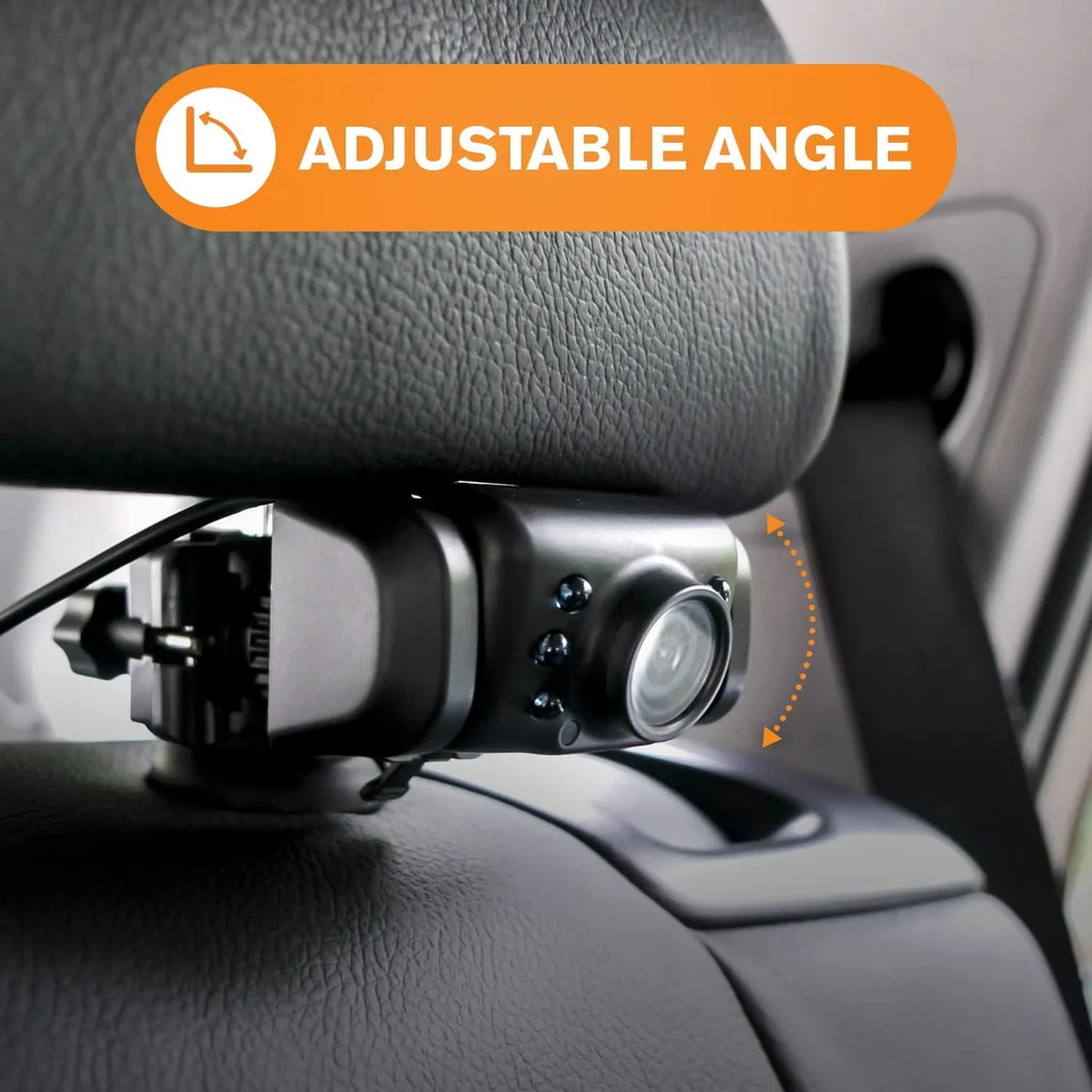 Yada , Car Portable Baby Monitor with Night Vision Cam, Wireless Transmission, Universally Compatible, 4.3 Digital Display, Mounts onto Headrest and/or Windshield