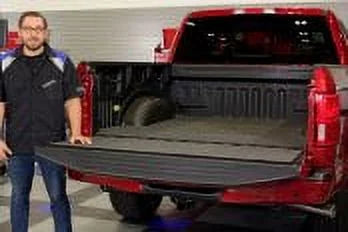 BedRug by RealTruck Tailgate Mat Compatible with 2015 - 2022 Chevrolet Colorado / GMC Canyon , Charcoal Grey, 1 pc. | BMB15TG