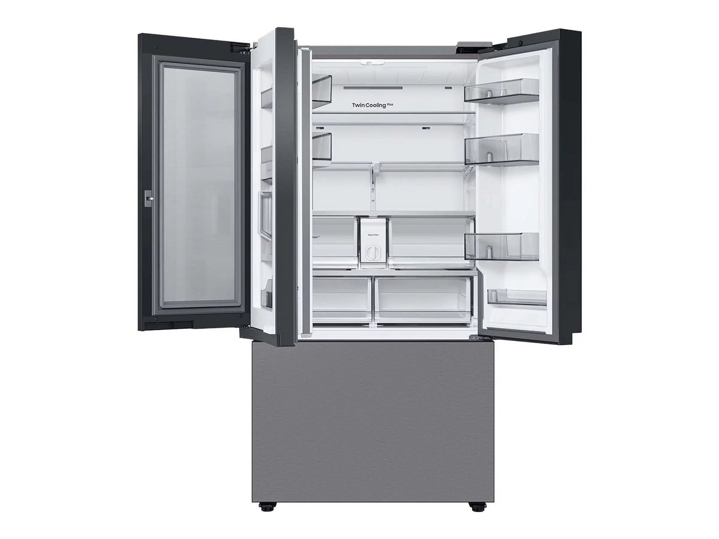 Bespoke 3-Door French Door Refrigerator (30 cu. ft.) with Beverage Center RF30BB6600QL