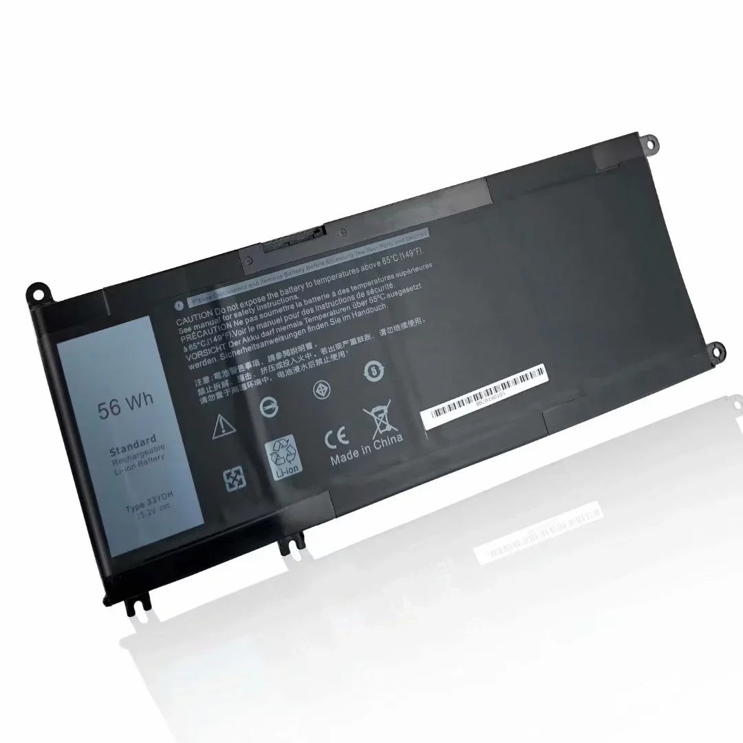 33YDH  Inspiron 17 7778 7779 P30E 81PF3 081PF3 56Wh 15.2V Notebook notebook Battery by EBK