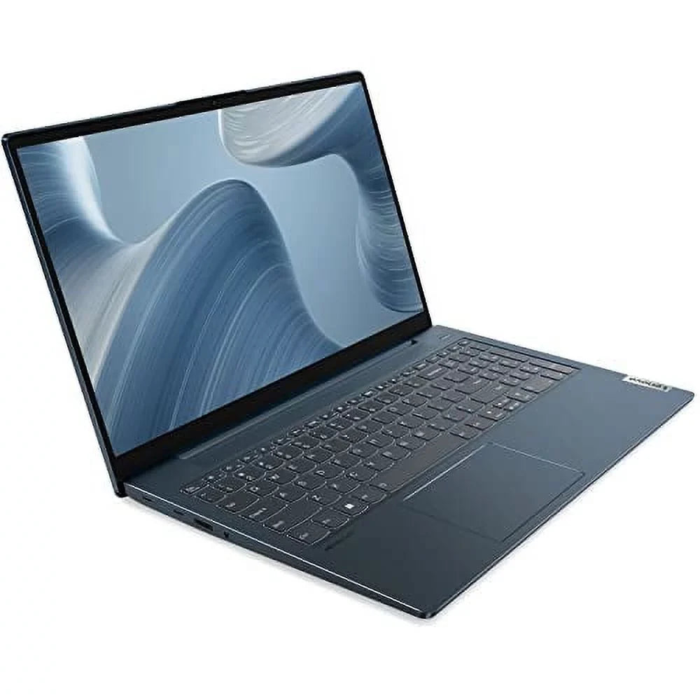 2022  IdeaPad 5i Laptop 15.6'' FHD IPS Touchdisplay 12th Intel i7-1255U 10-Core Iris Xe Graphics 12GB DDR4 512GB SSD WiFi 6 Windows 11 Home w/ RATZK 32GB USB, Stone Blue (82SF0009US)