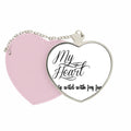 Famous Poetry Quote My Heart Joy Mirror Travel Purse Makeup Heart Pink